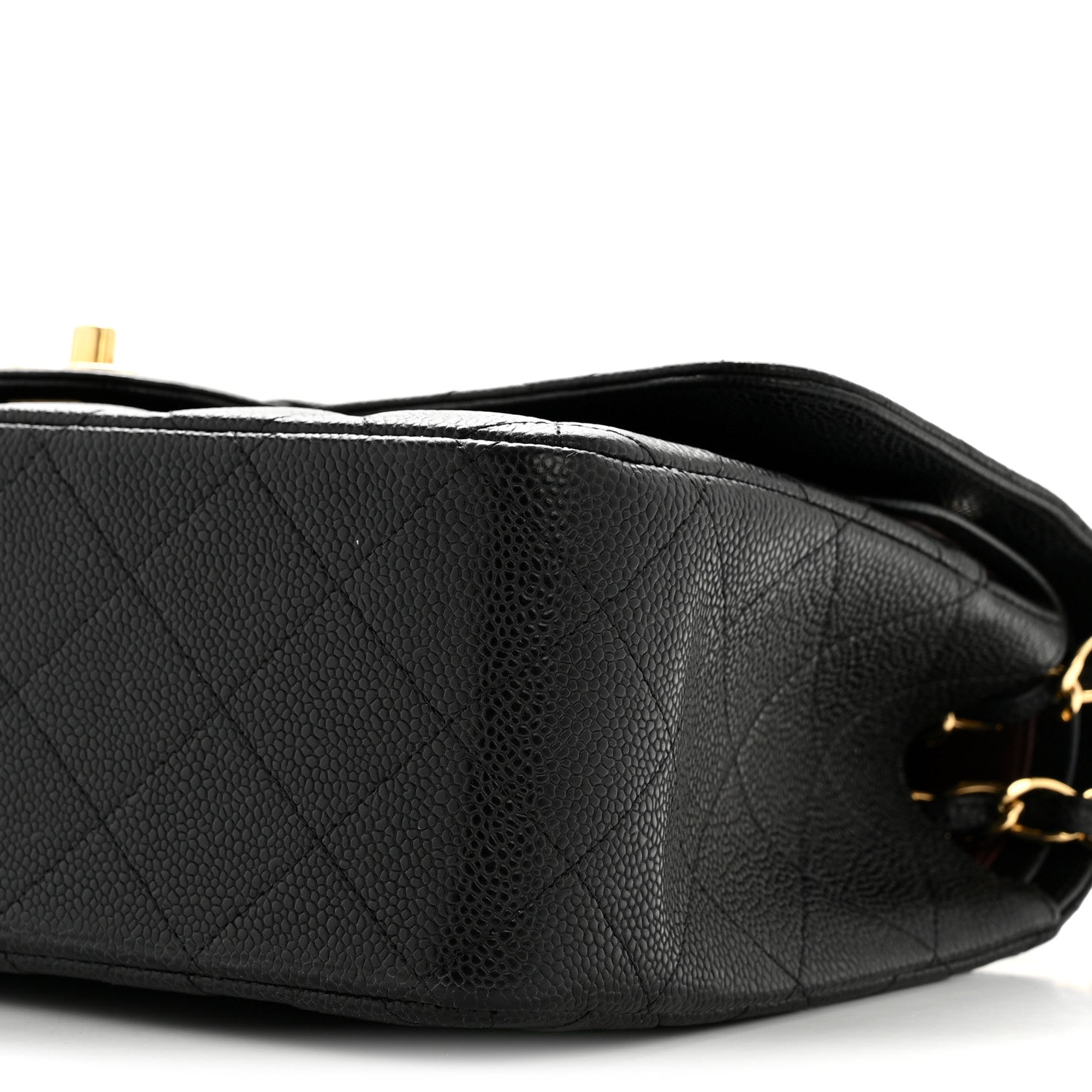 Chanel Caviar Quilted Jumbo Double Flap Black 10 of 15