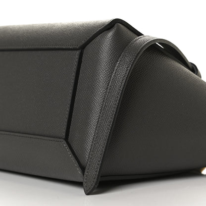 Celine Grained Calfskin Micro Belt Bag Grey 11 of 15