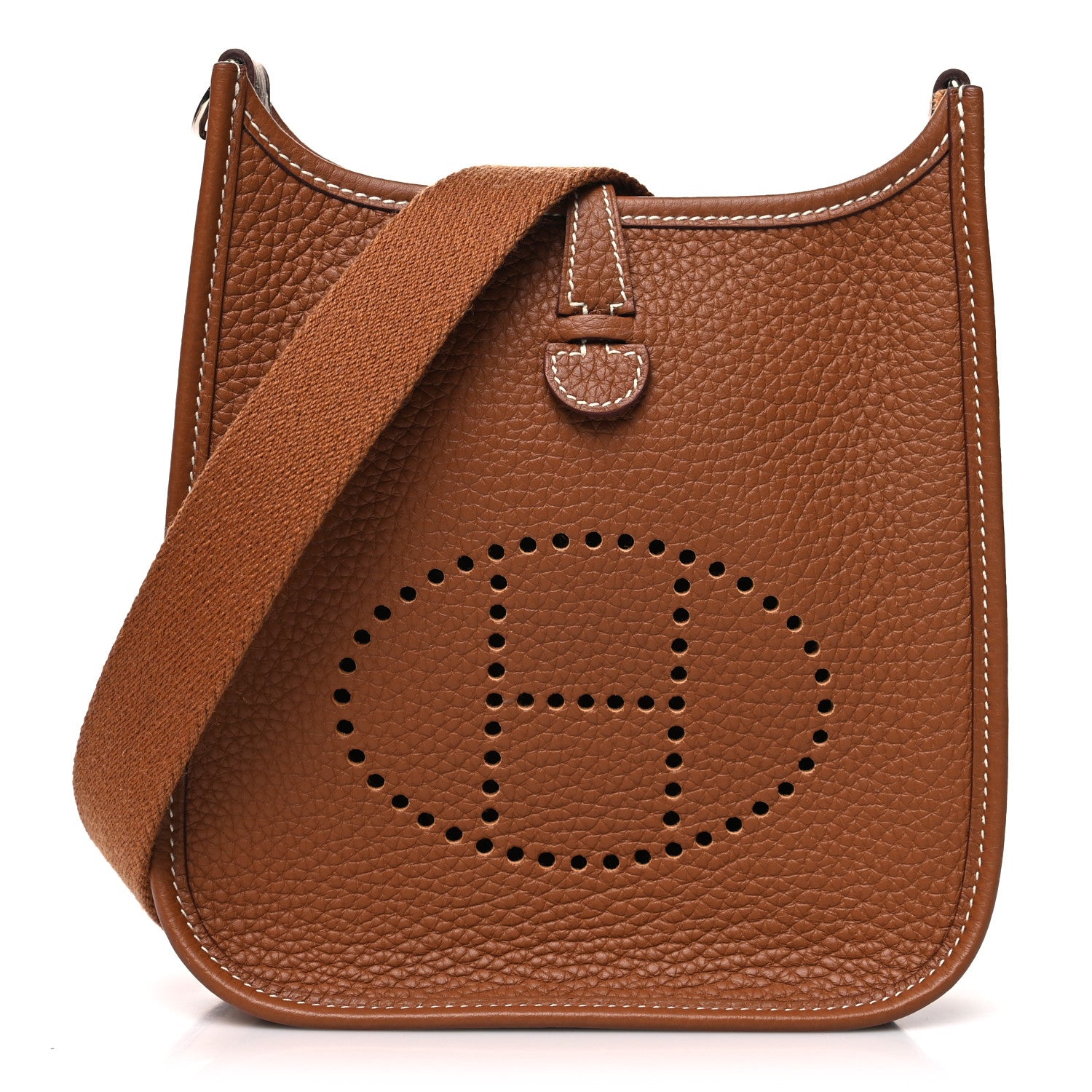 Hermes Taurillon Clemence Evelyne TPM Gold 1 of 11