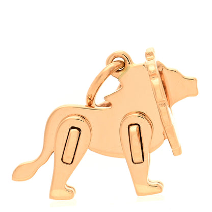 Tiffany 18K Rose Gold Save The Wild Lion Charm 1 of 4