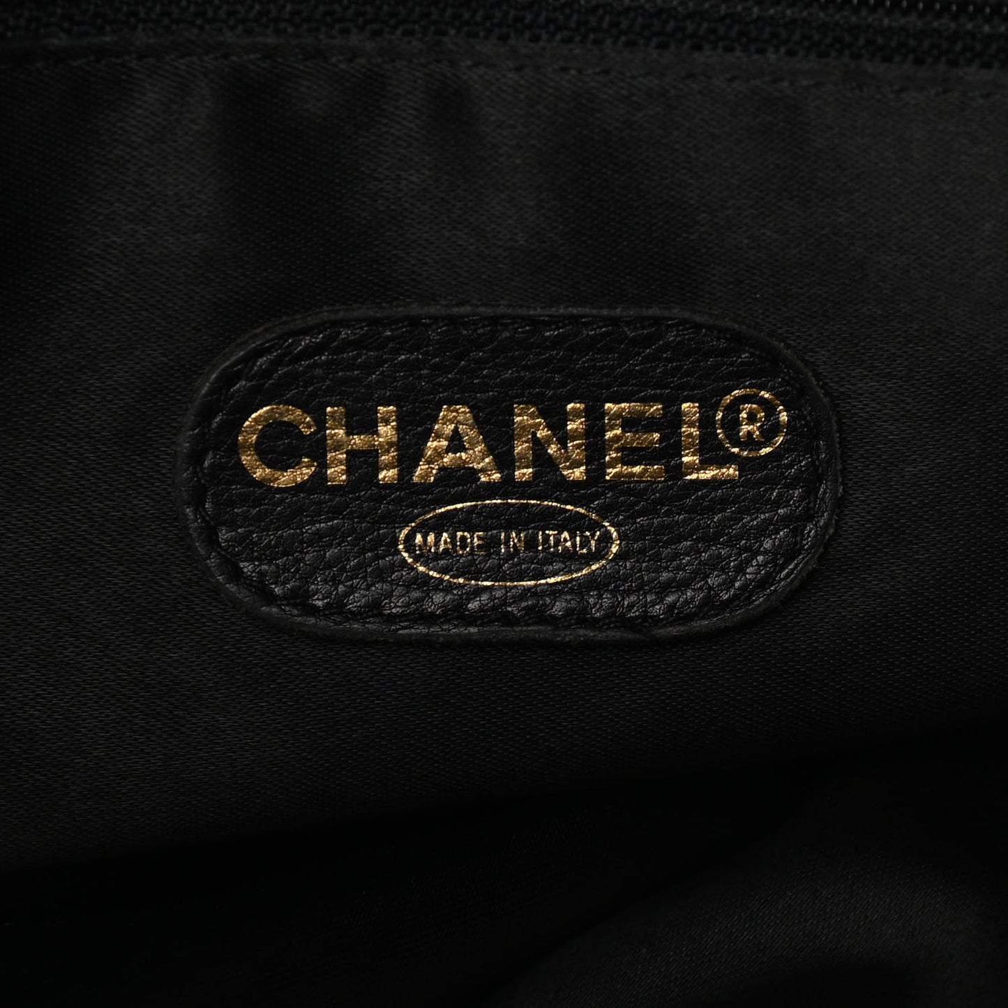 Lambskin CC Shoulder Bag Black