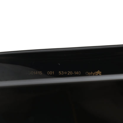 Gucci Acetate Square Frame Sunglasses GG0141S Black 5 of 7