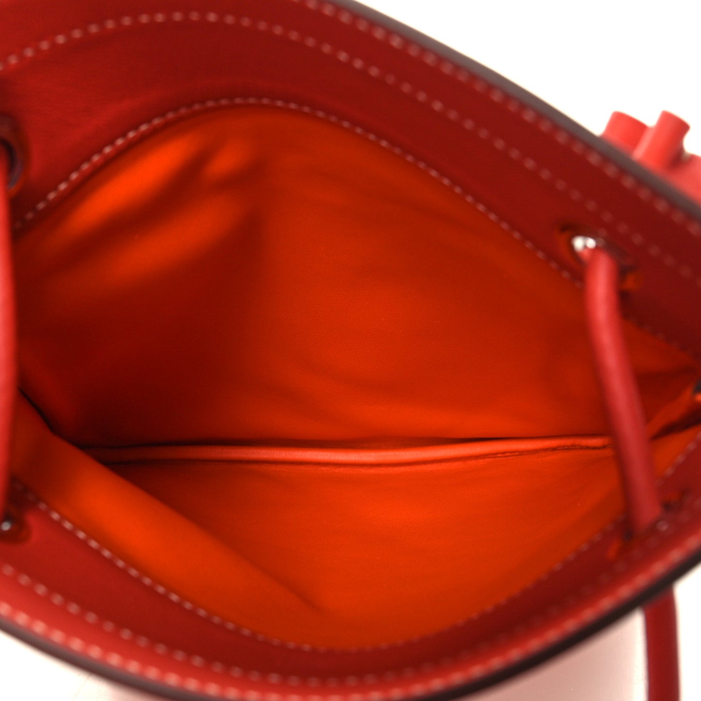 Milo Lambskin Swift Mini Aline Orange Poppy Terre Battue