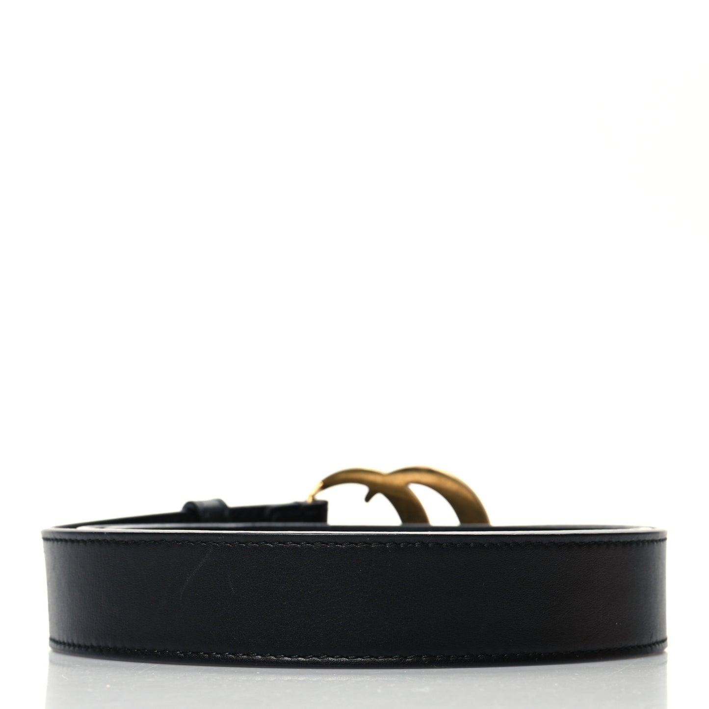 Calfskin Double G 20mm Belt 90 36 Black