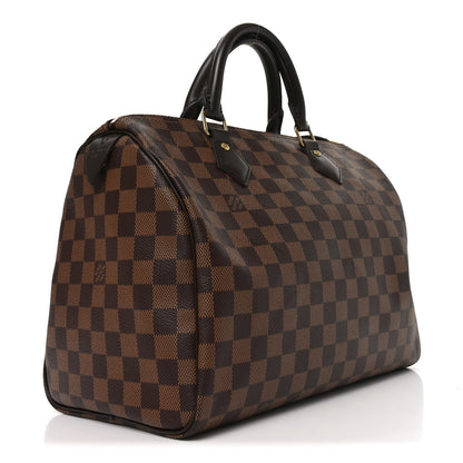 Louis Vuitton Damier Ebene Speedy 30 3 of 10