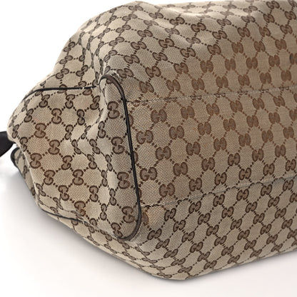 Gucci Monogram Large Sukey Tote Dark Brown 10 of 18