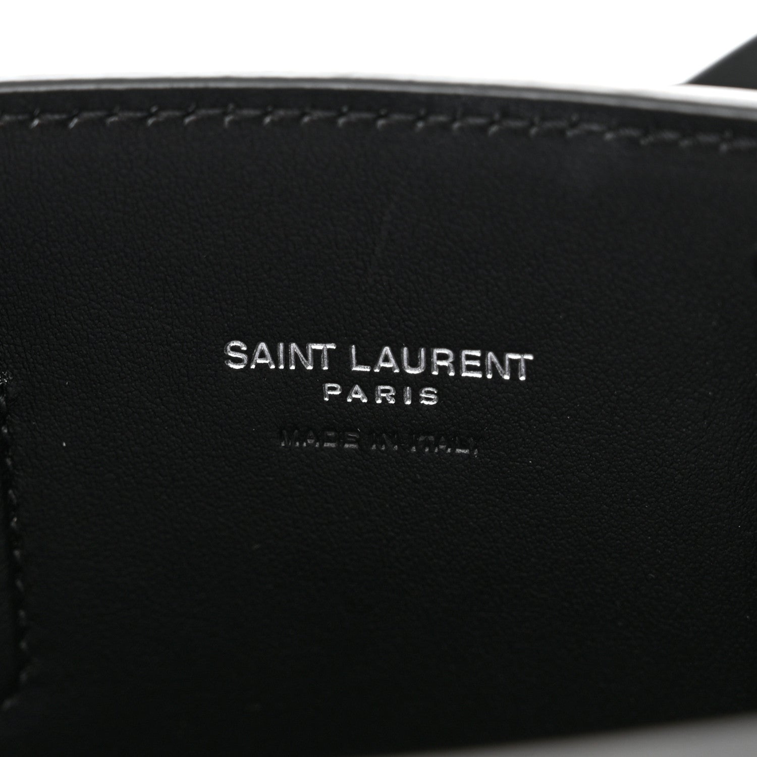Saint Laurent Grained Calfskin Nano Sac De Jour Black 6 of 13