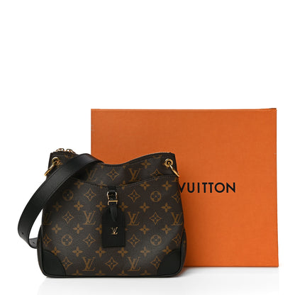 Louis Vuitton Monogram Odeon PM Black 10 of 10