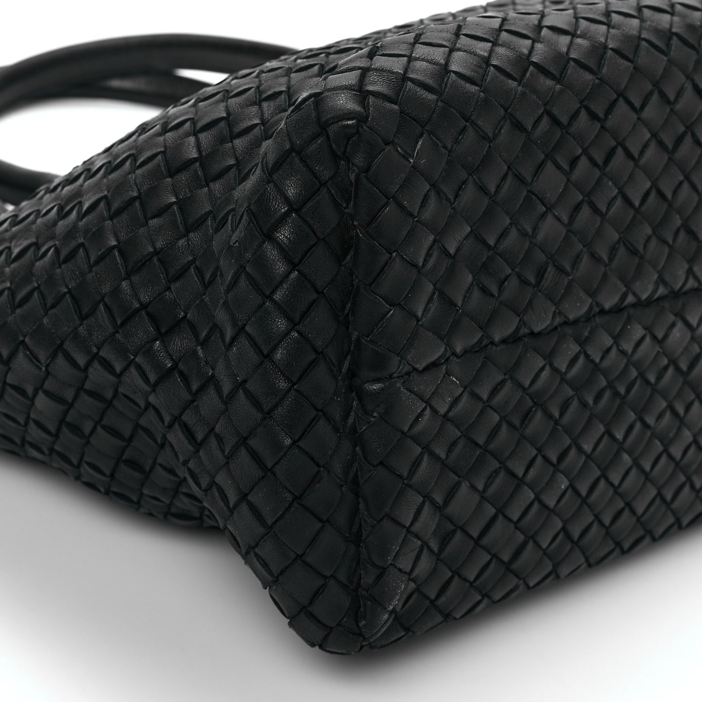 Nappa Intrecciato Mini Cabat Black