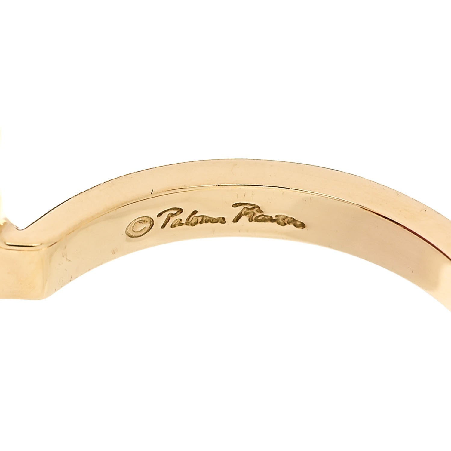 Tiffany 18K Yellow Gold Rubelitte 12mm Paloma Picasso Sugar Stacks Ring 49 5 6 of 9