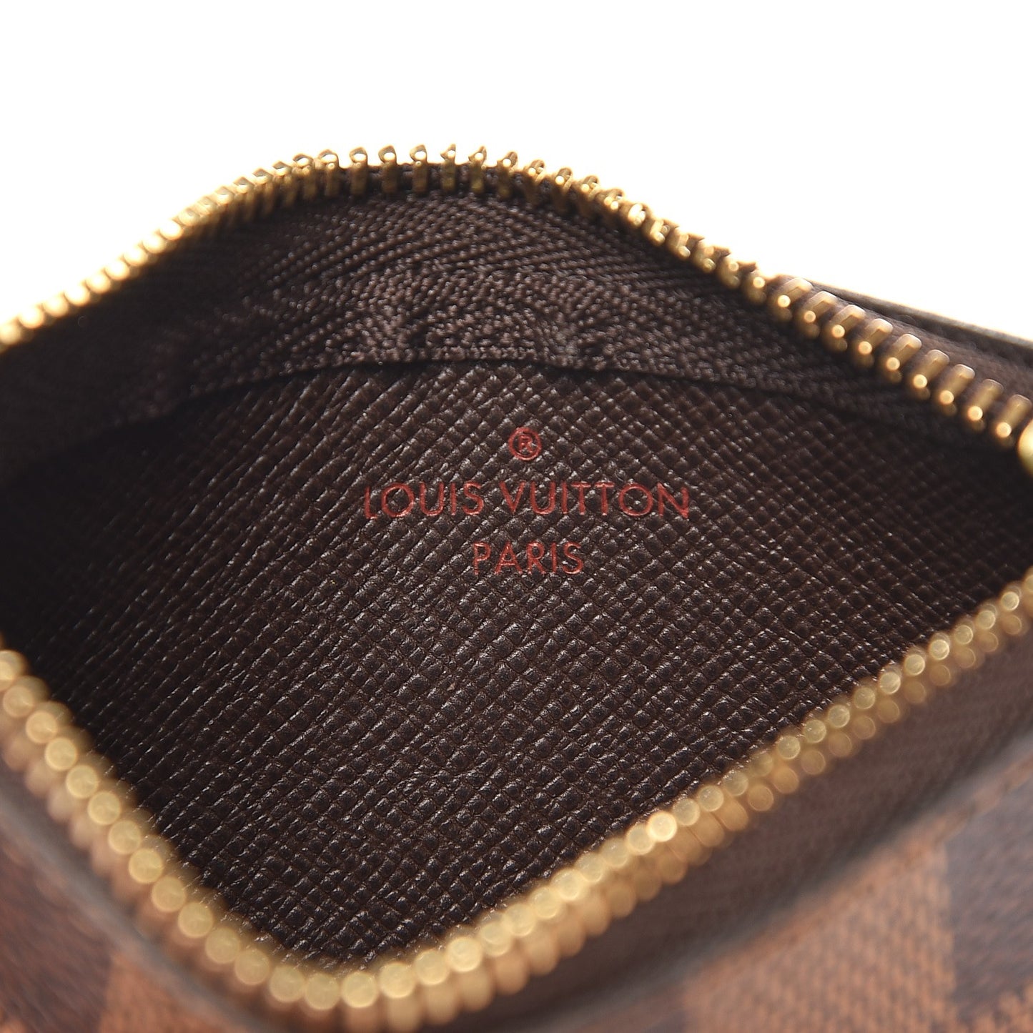 Damier Ebene Key Pouch