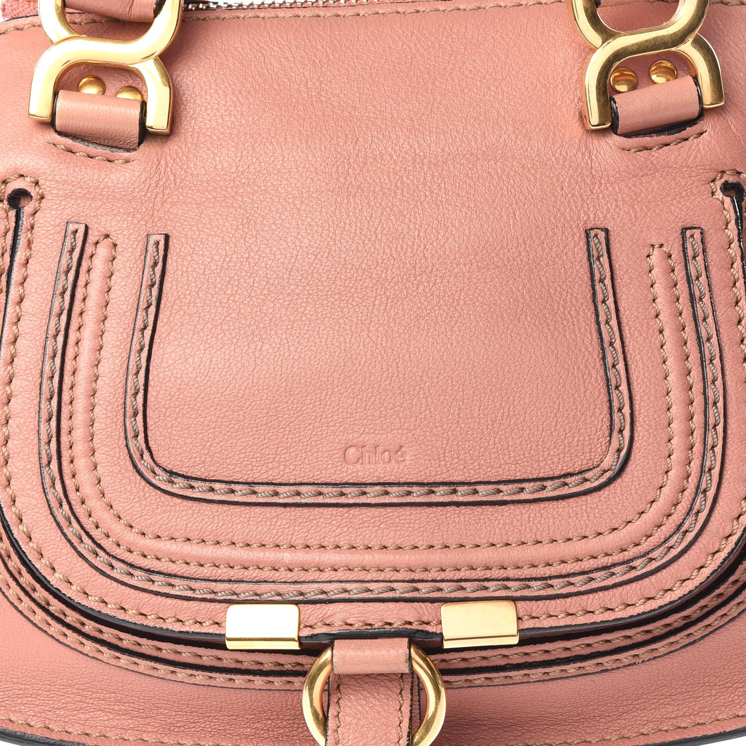 Chloe Calfskin Mini Marcie Satchel Waterlily 9 of 9