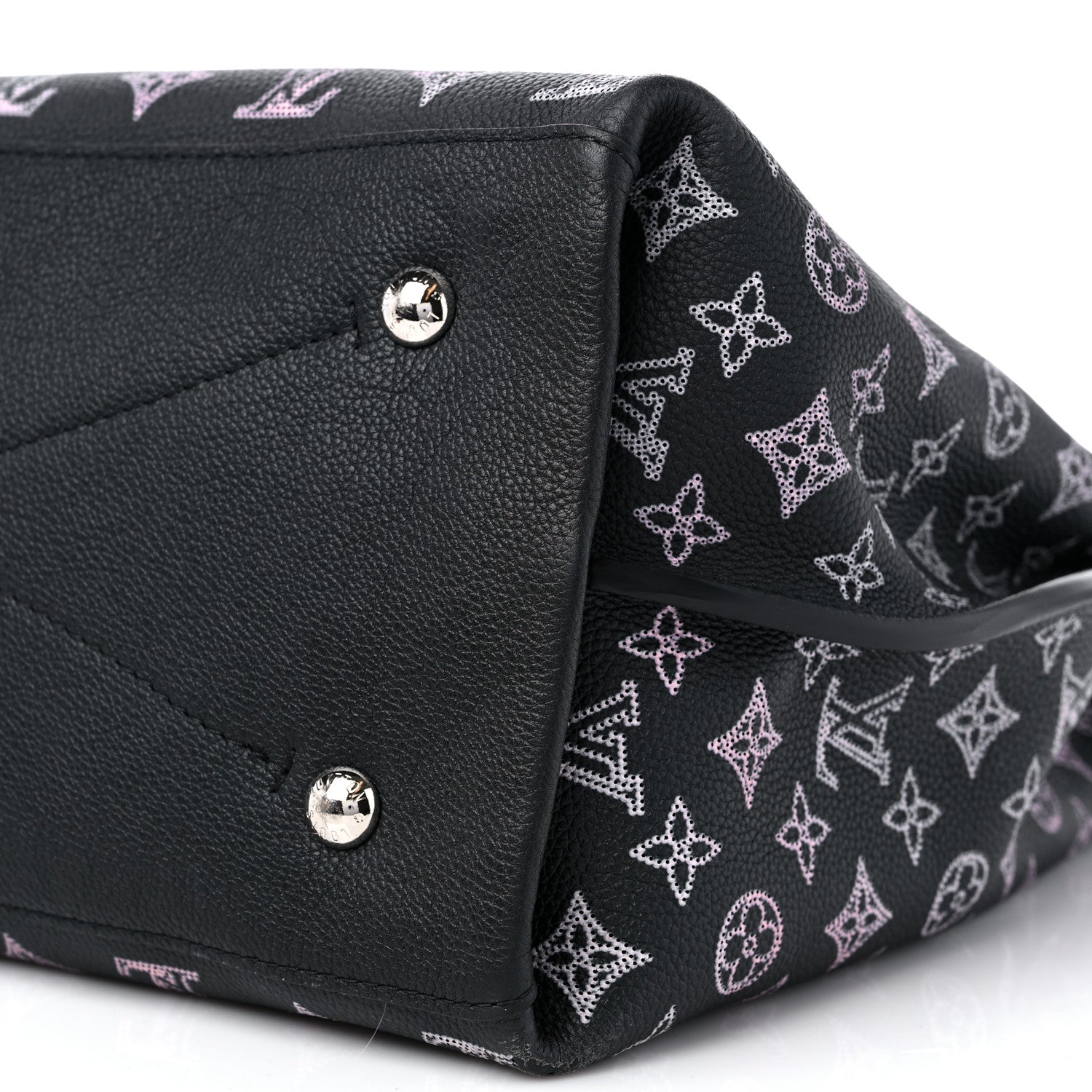 Louis Vuitton Mahina Carmel Hobo PM Black 8 of 8