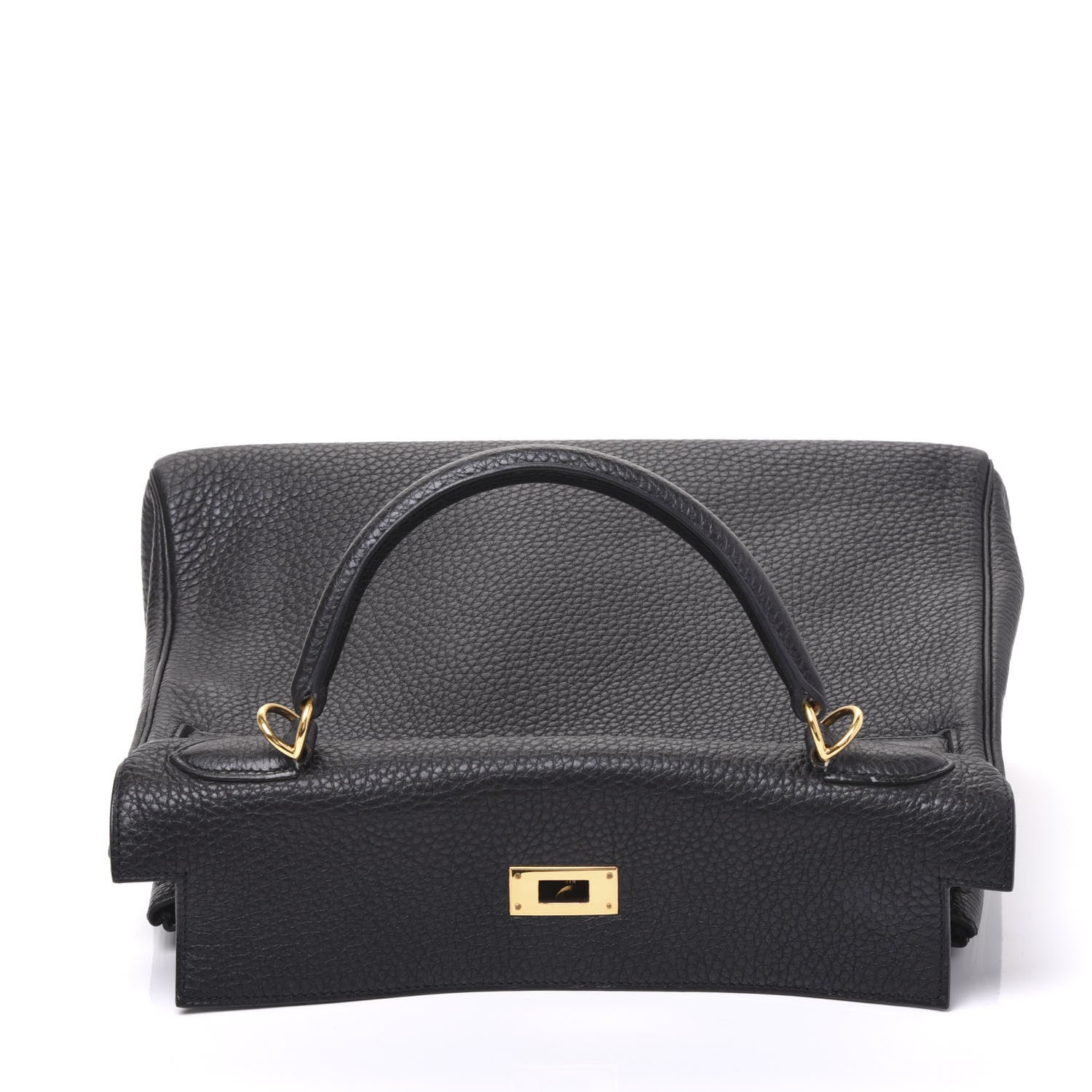 Hermes Togo Kelly Retourne 32 Black 16 of 36