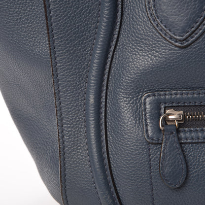 Celine Drummed Calfskin Mini Luggage Orage 17 of 17