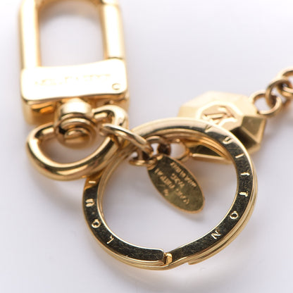 Louis Vuitton LV Facettes Bag Charm Key Holder Gold 5 of 7