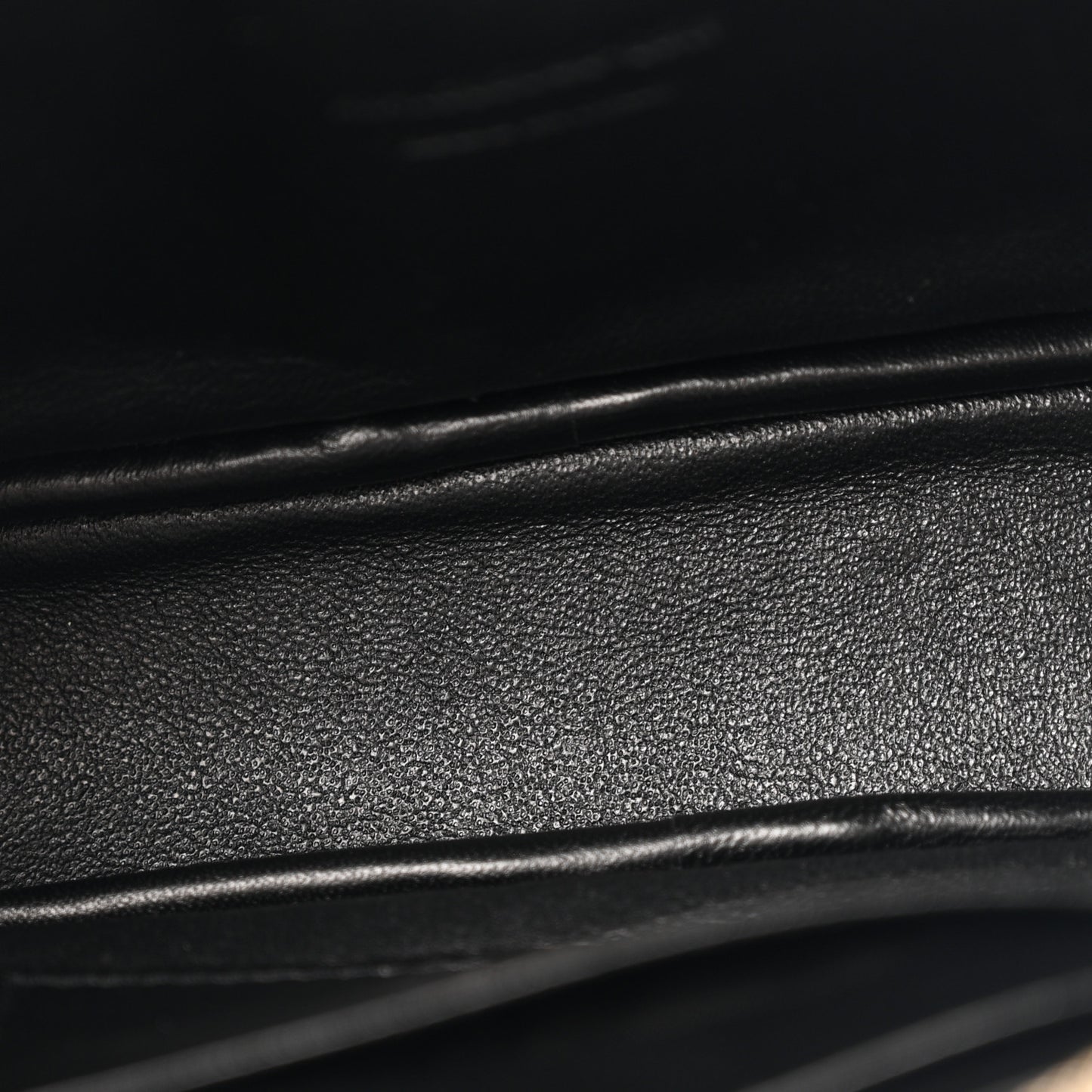 Grain De Poudre Matelasse Monogram Mini Lou Camera Bag Black