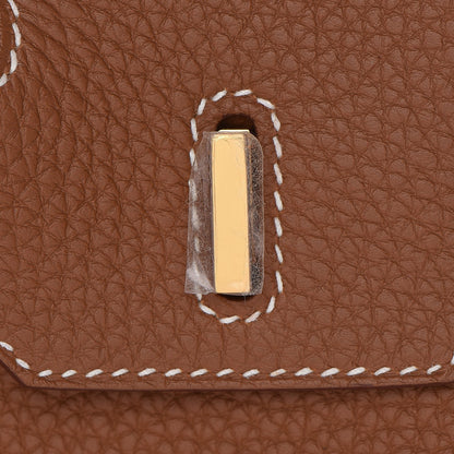 Hermes Togo Birkin 25 Gold 17 of 34