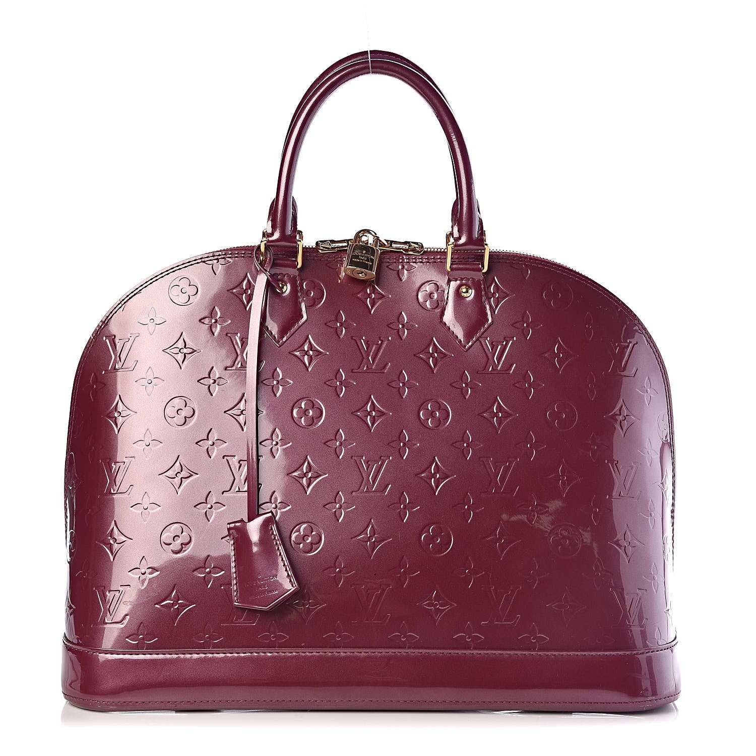 Louis Vuitton Vernis Alma GM Violet 1 of 12