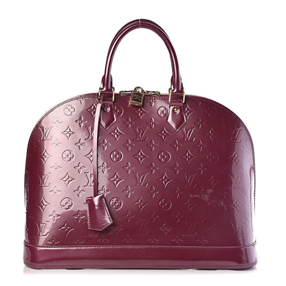 Louis Vuitton Vernis Alma GM Violet 1 of 12