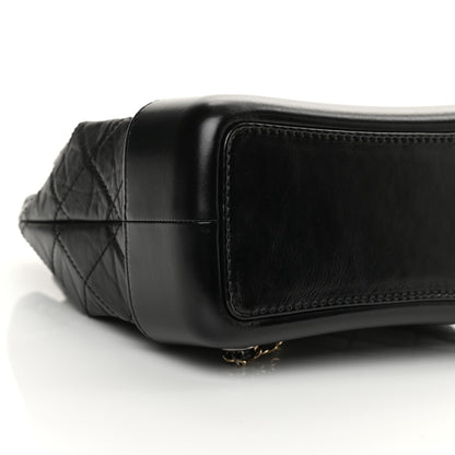 Chanel Aged Calfskin Quilted Small Gabrielle Backpack Black 8 of 12
