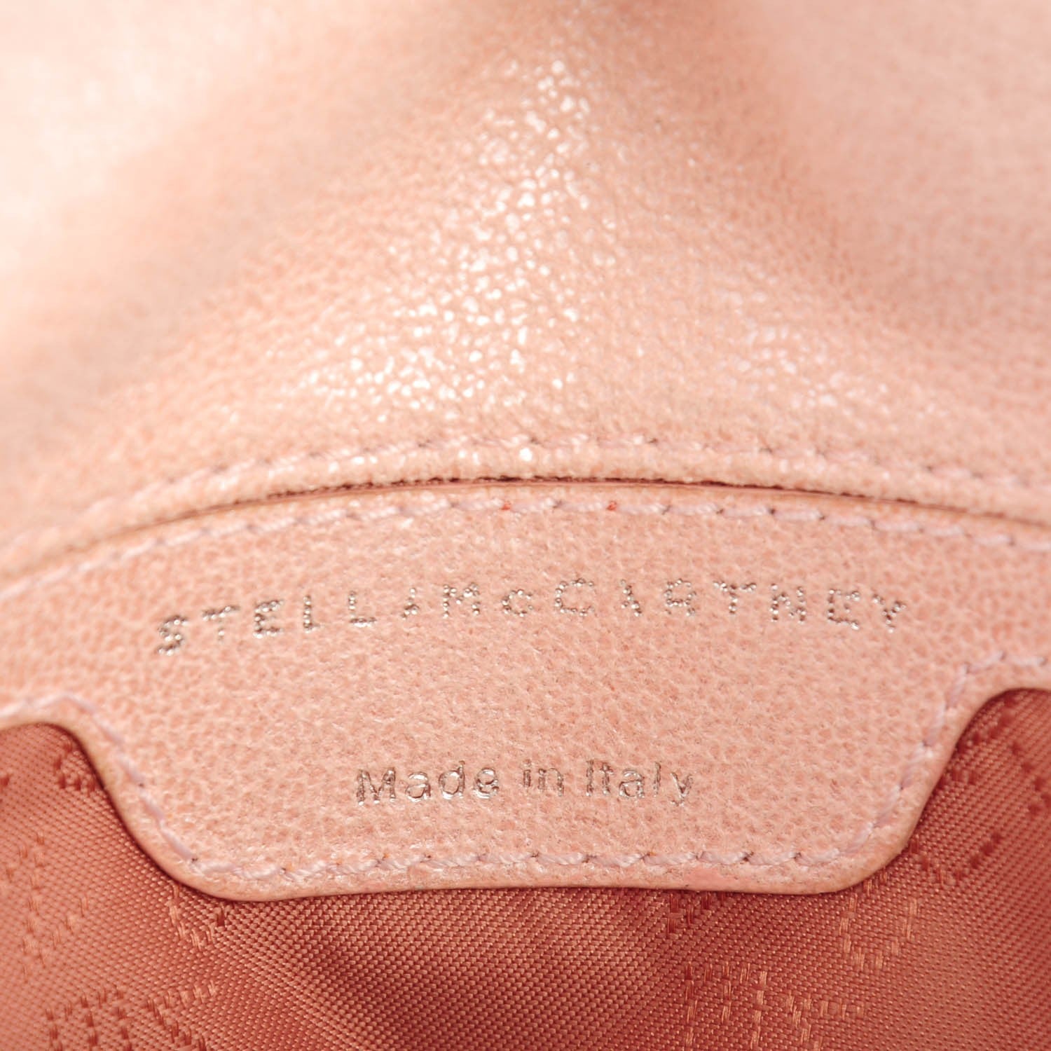 Stella McCartney Pearlescent Mini Falabella Shoulder Bag Pink 6 of 8