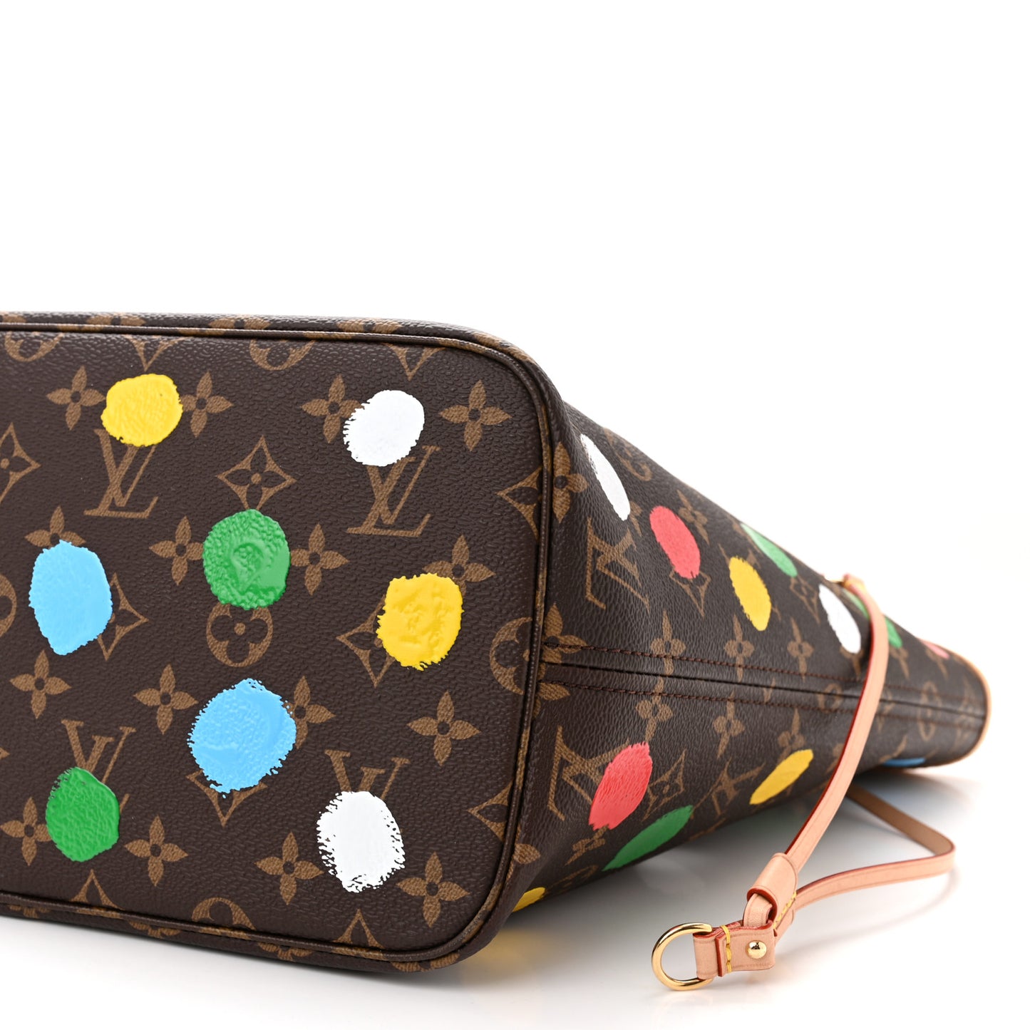 LV X YK Monogram Dots Neverfull MM