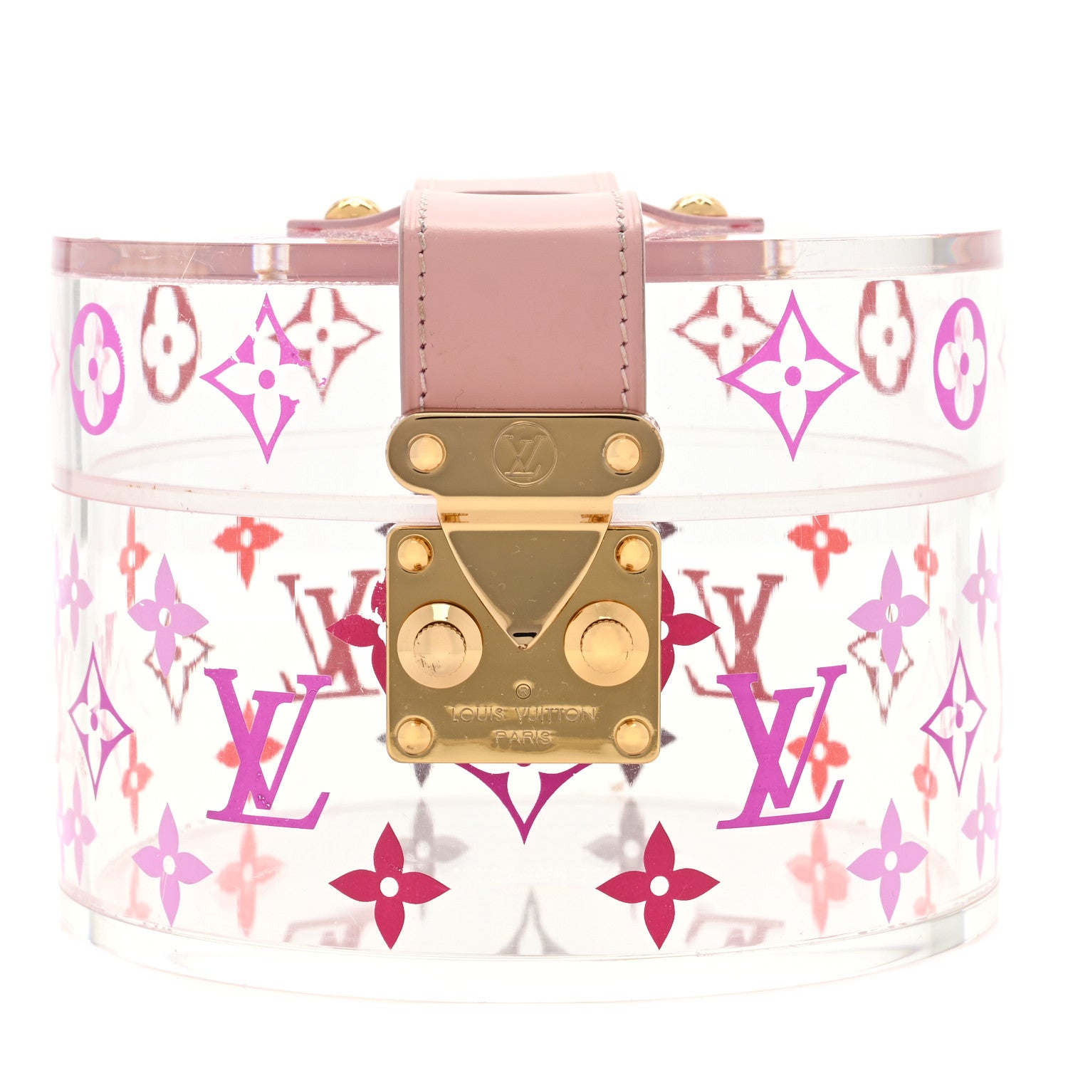 Louis Vuitton Transparent Plexiglass Box Scott Rose Ballerine 1 of 6