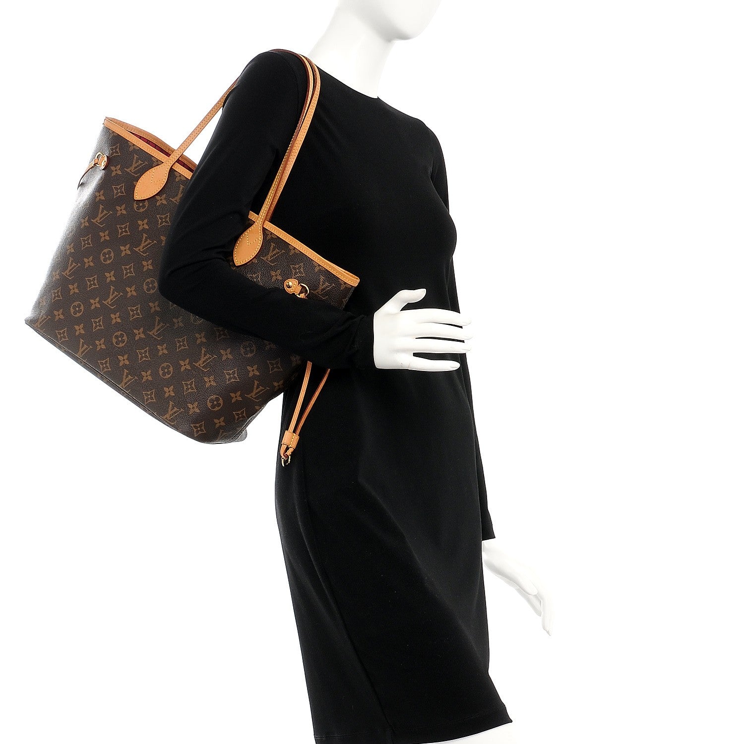 Louis Vuitton Monogram Neo Neverfull MM Pivoine 2 of 9