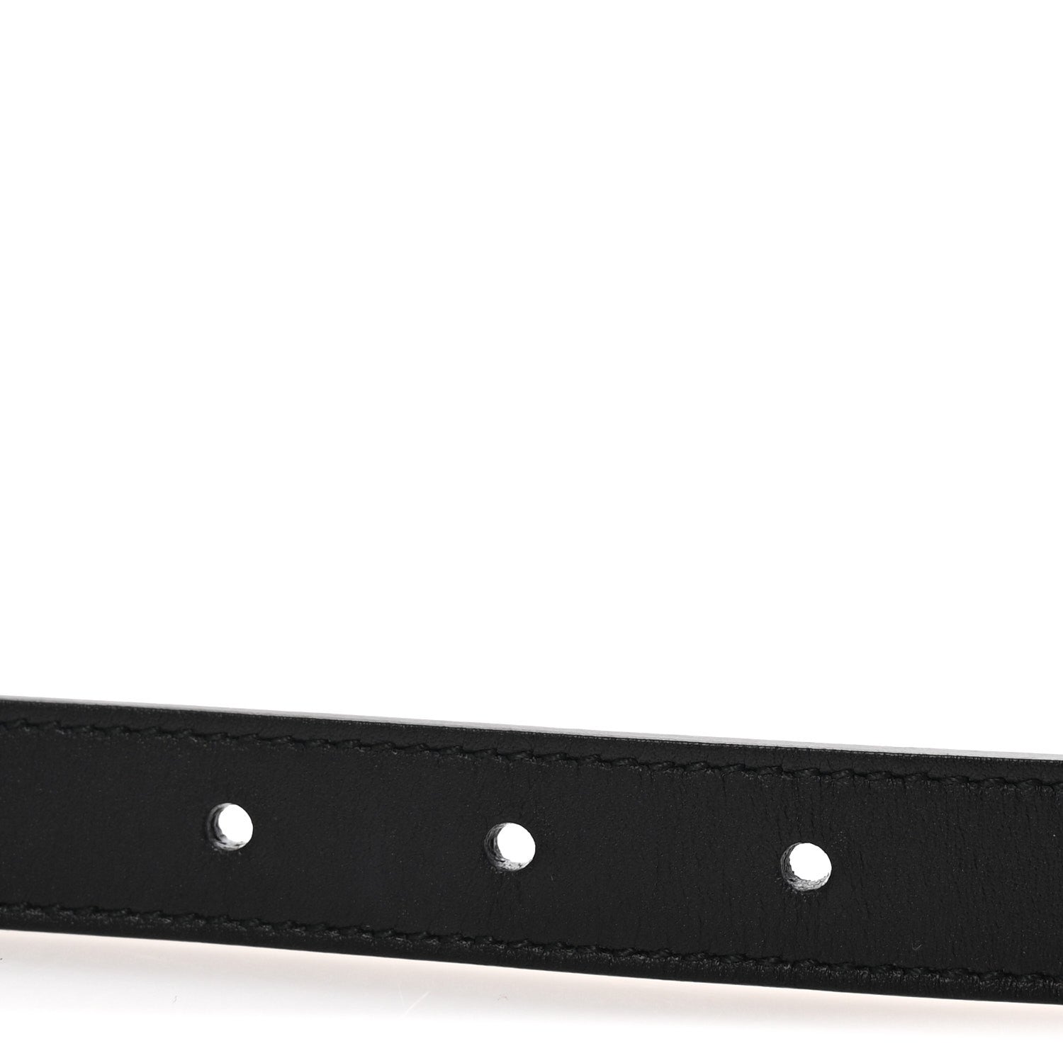 Gucci Calfskin Double G 20mm Belt 85 34 Black 3 of 5
