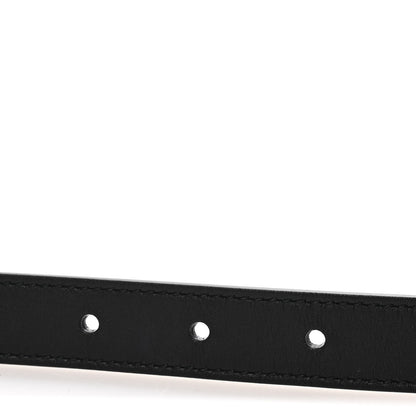 Gucci Calfskin Double G 20mm Belt 85 34 Black 3 of 5