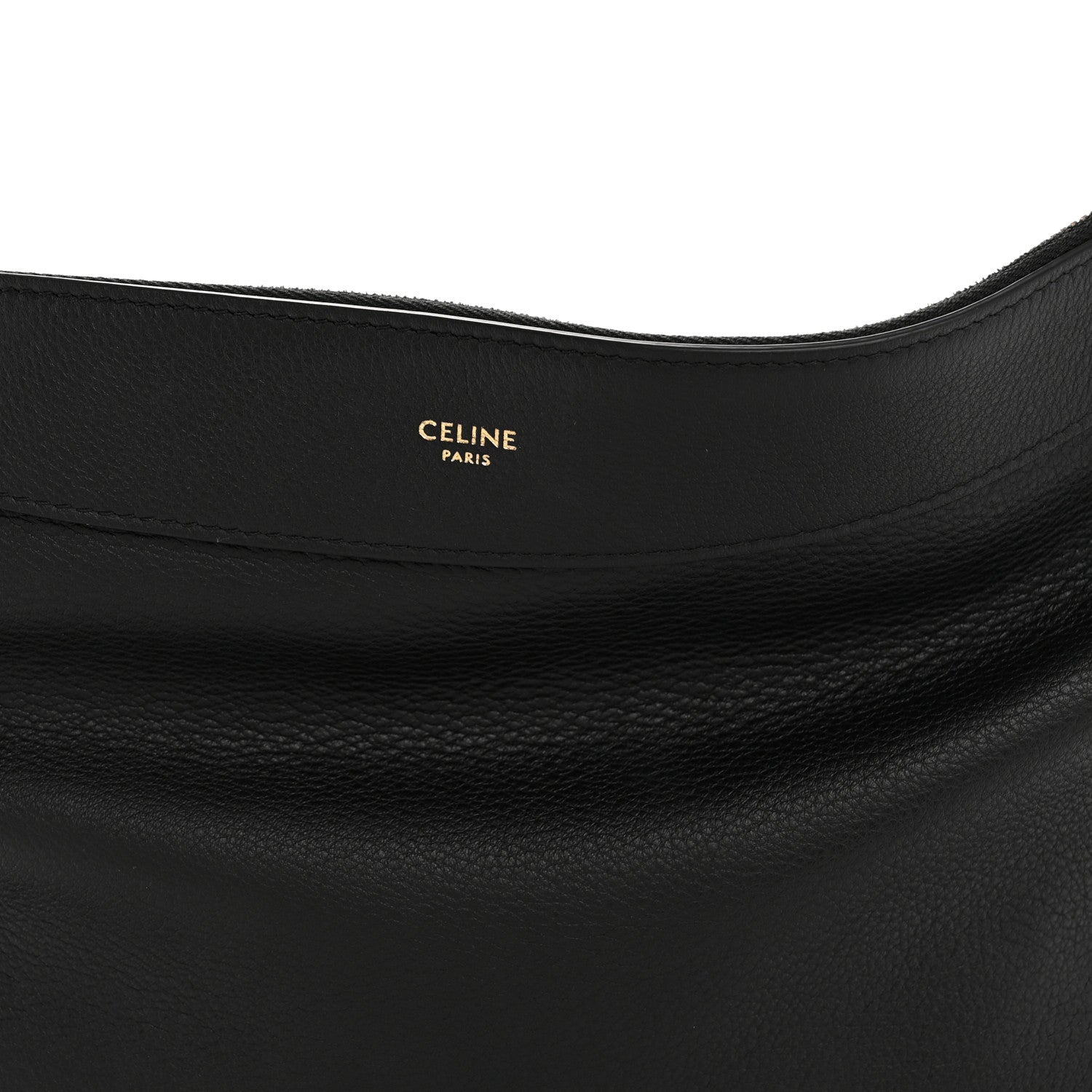 Celine Supple Calfskin Large Romy Shoulder Bag Black 9 of 13
