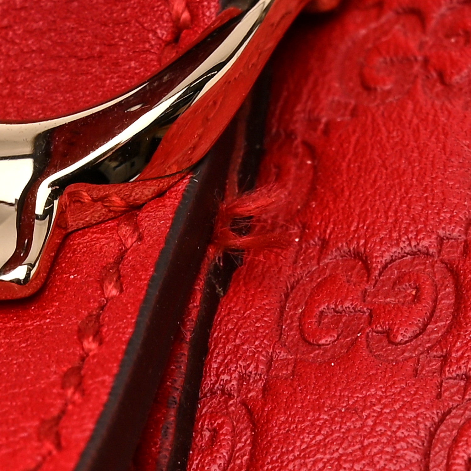 Gucci Soft Microguccissima Medium Nice Boston Red 11 of 11