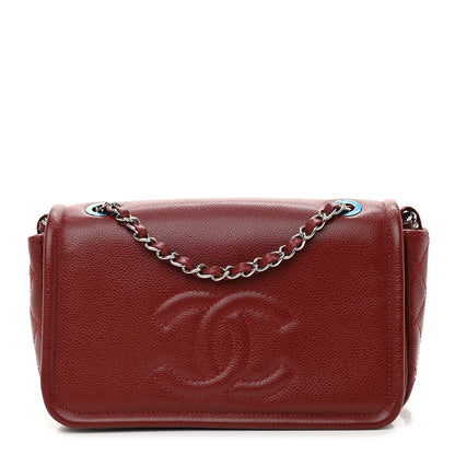 Chanel Caviar Medium Timeless CC Flap Dark Red 1 of 11