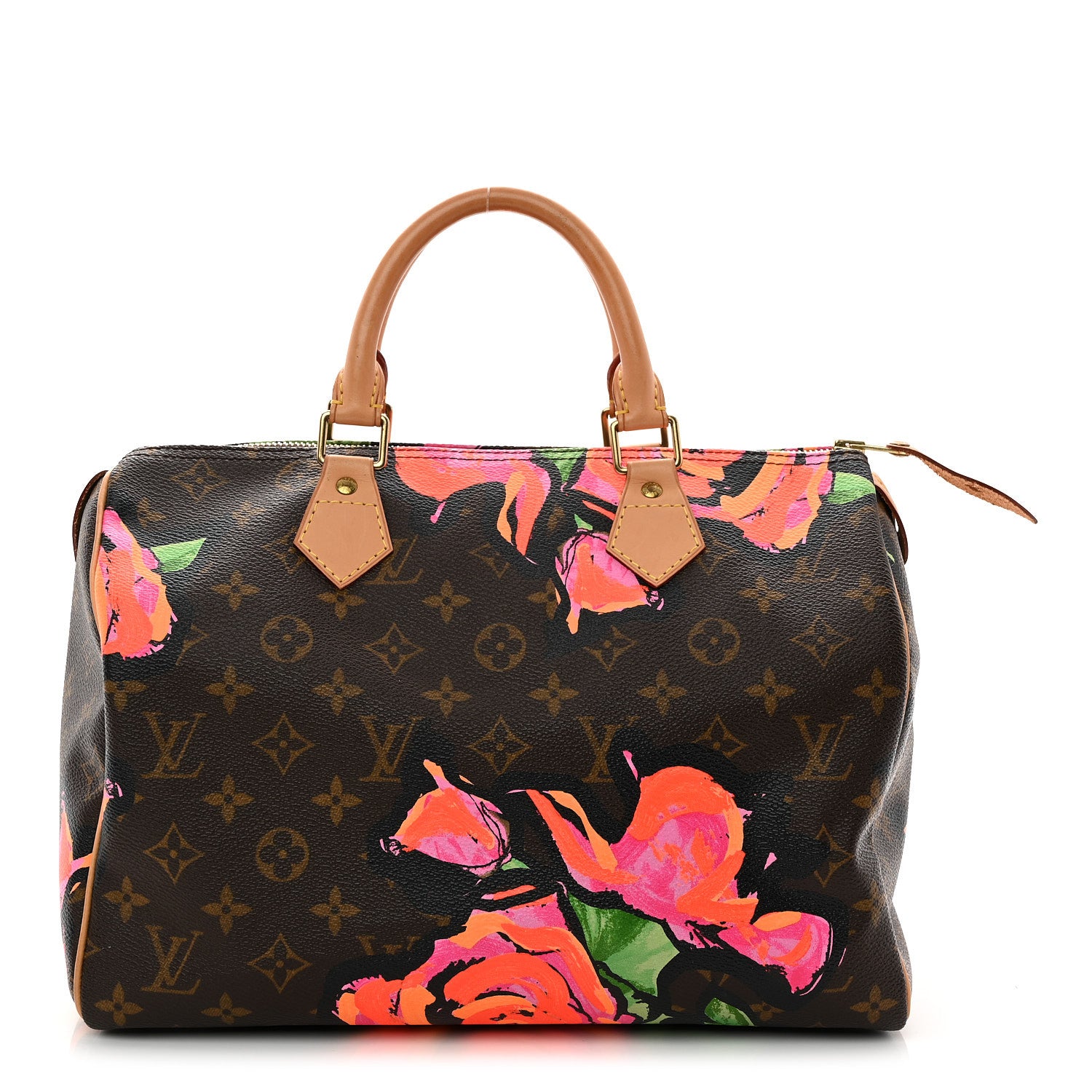Louis Vuitton Monogram Roses Speedy 30 1 of 11