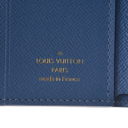 Louis Vuitton Monogram Zoe Wallet Blue Jean 6 of 7