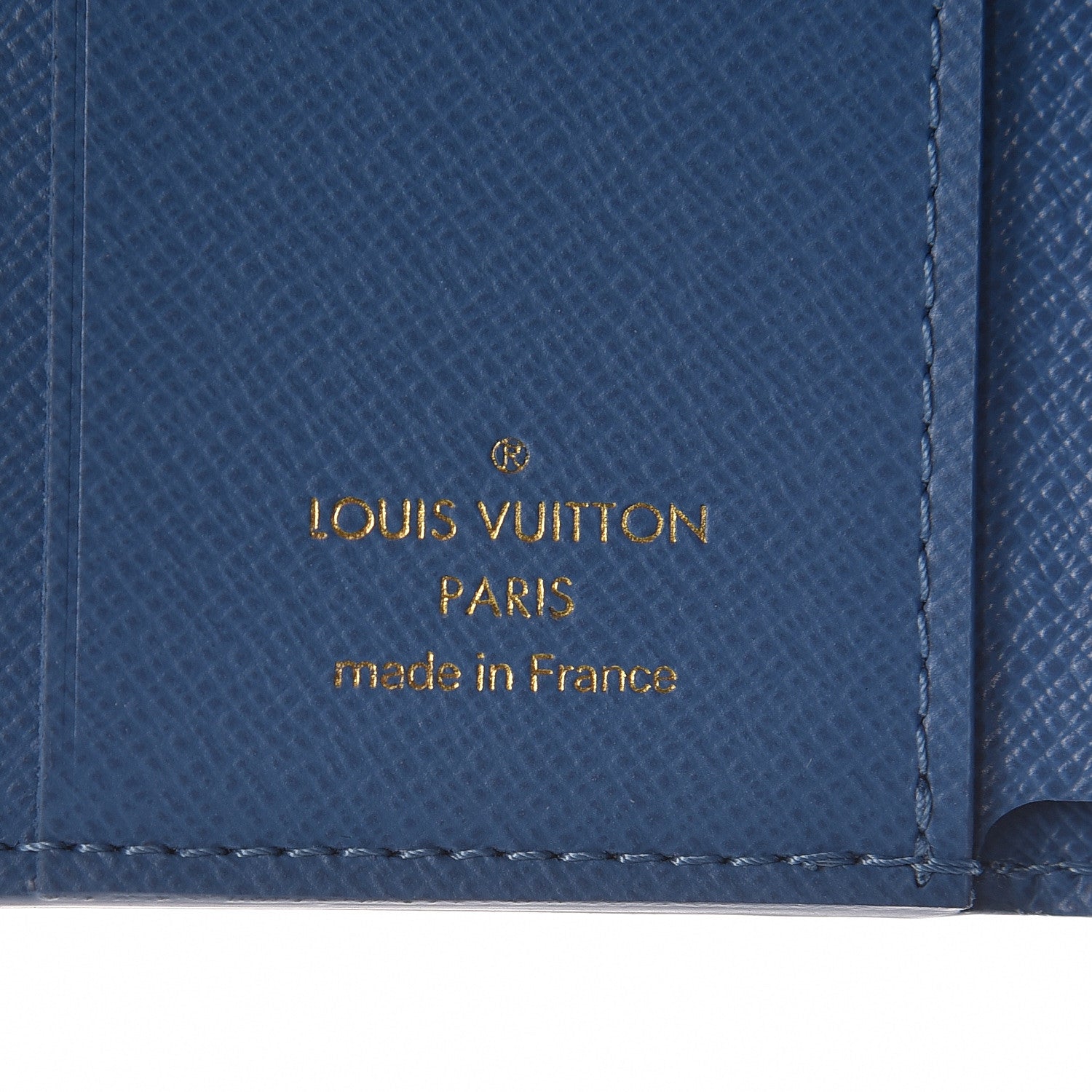 Louis Vuitton Monogram Zoe Wallet Blue Jean 6 of 7