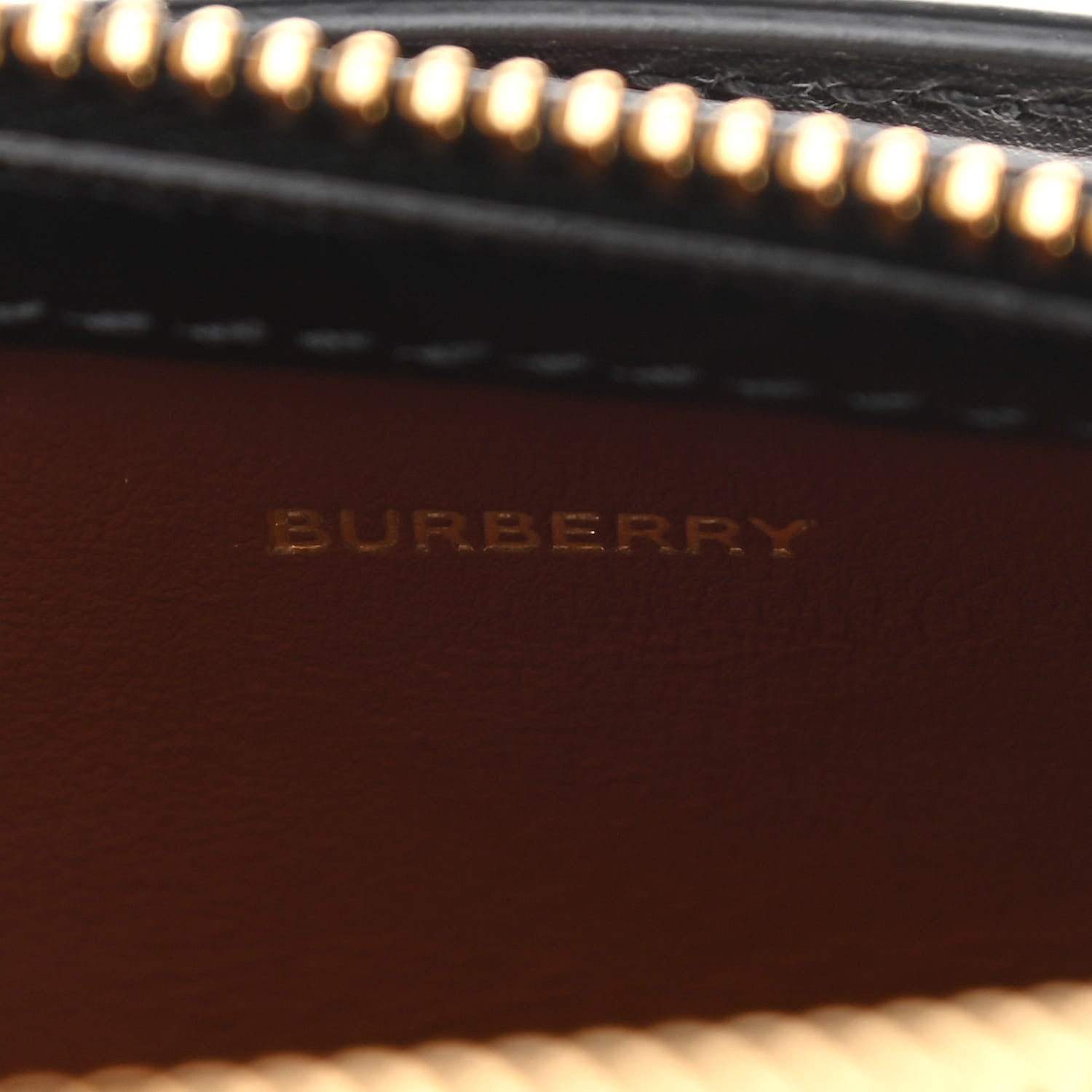 Burberry E-Canvas Calfskin Stripe Icon Barrel Bag Archive Beige 8 of 9