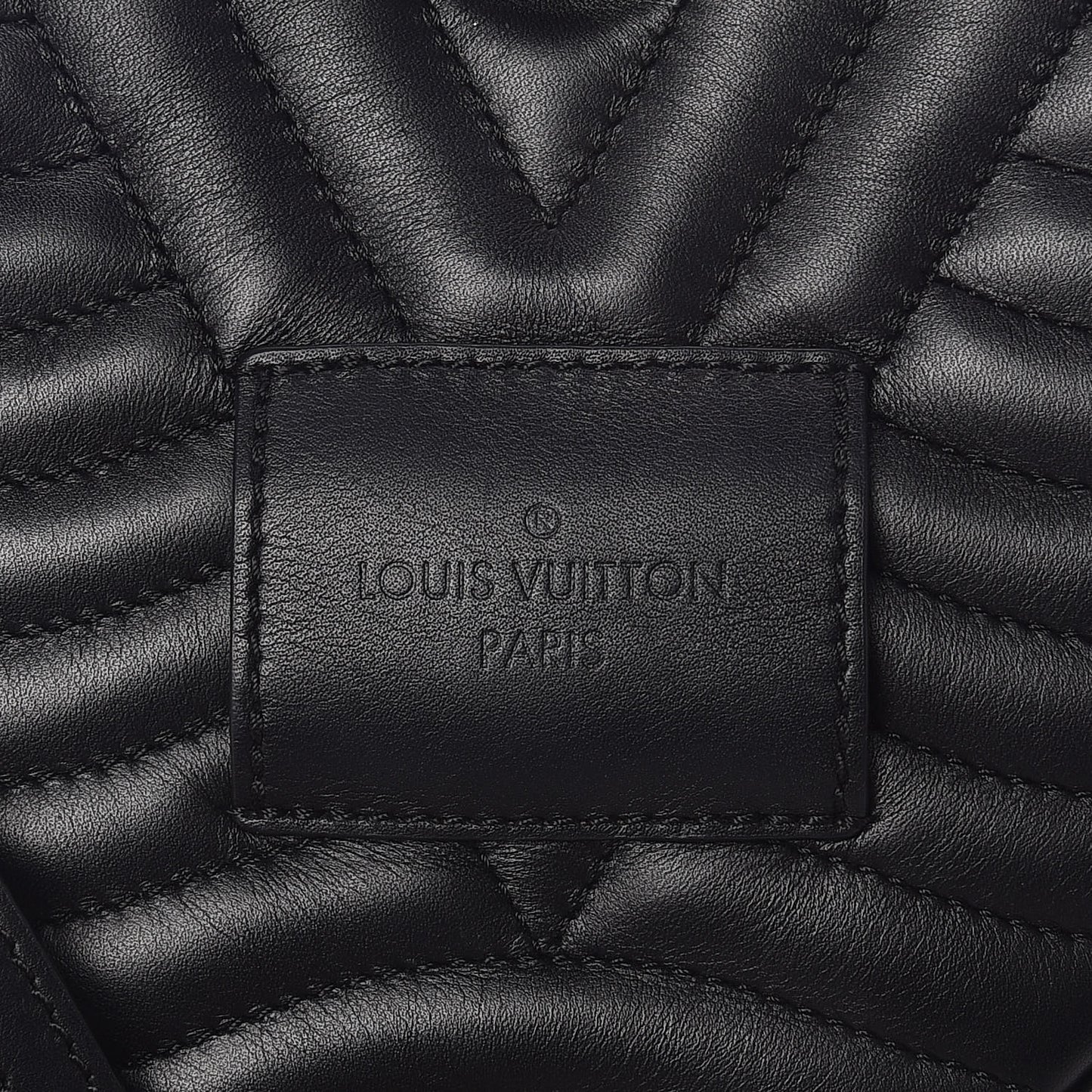 Calfskin New Wave Heart Bag Black