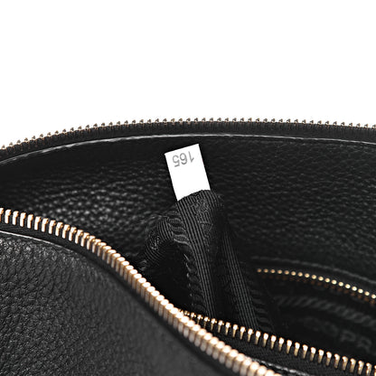 Prada Vitello Phenix Bauletto Black 8 of 12