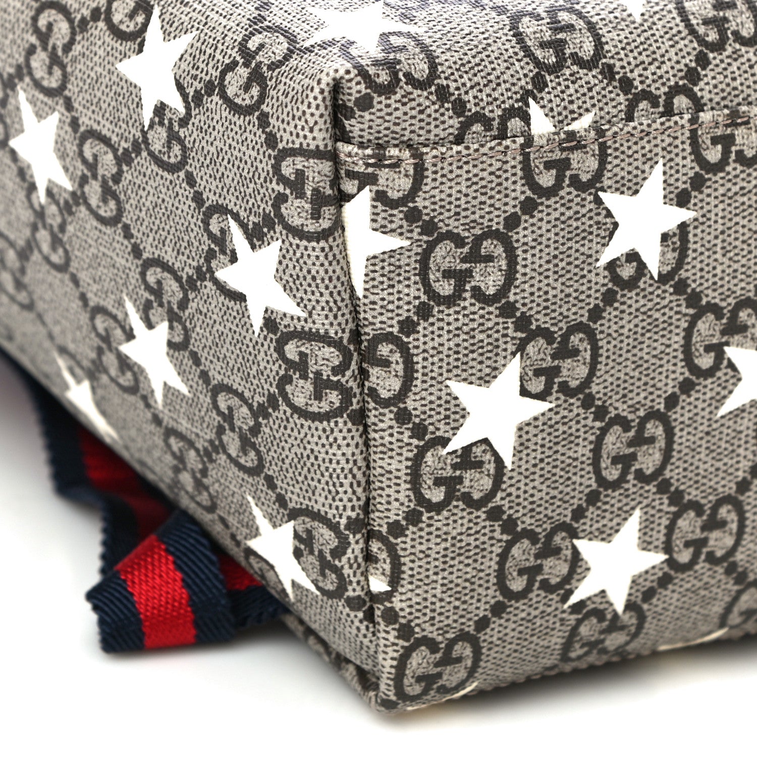 Gucci GG Supreme Monogram Stars Childrens Backpack Beige Ebony Yellow Royal 10 of 12