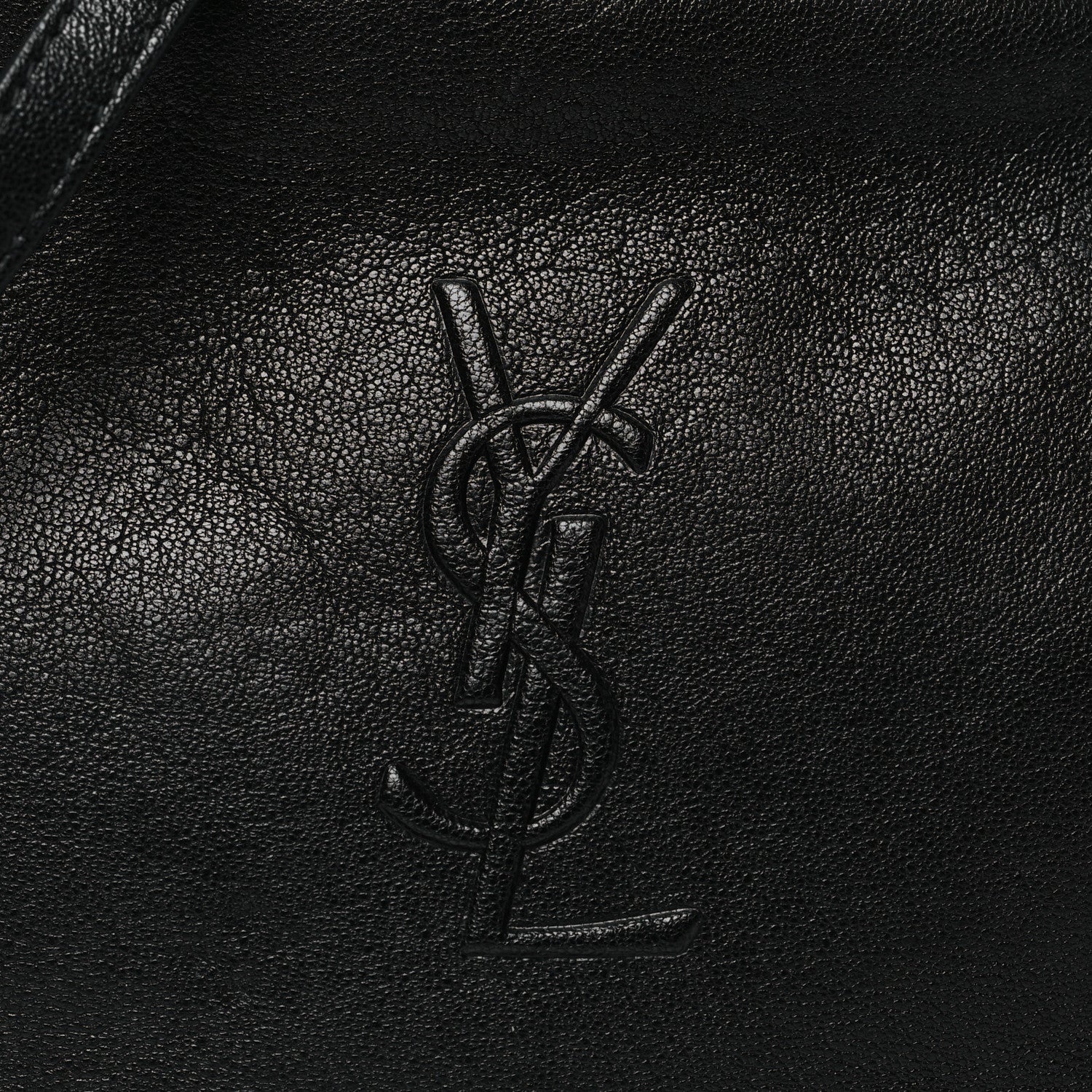 Saint Laurent Lambskin Monogram Small Lou Camera Bag Black 7 of 10