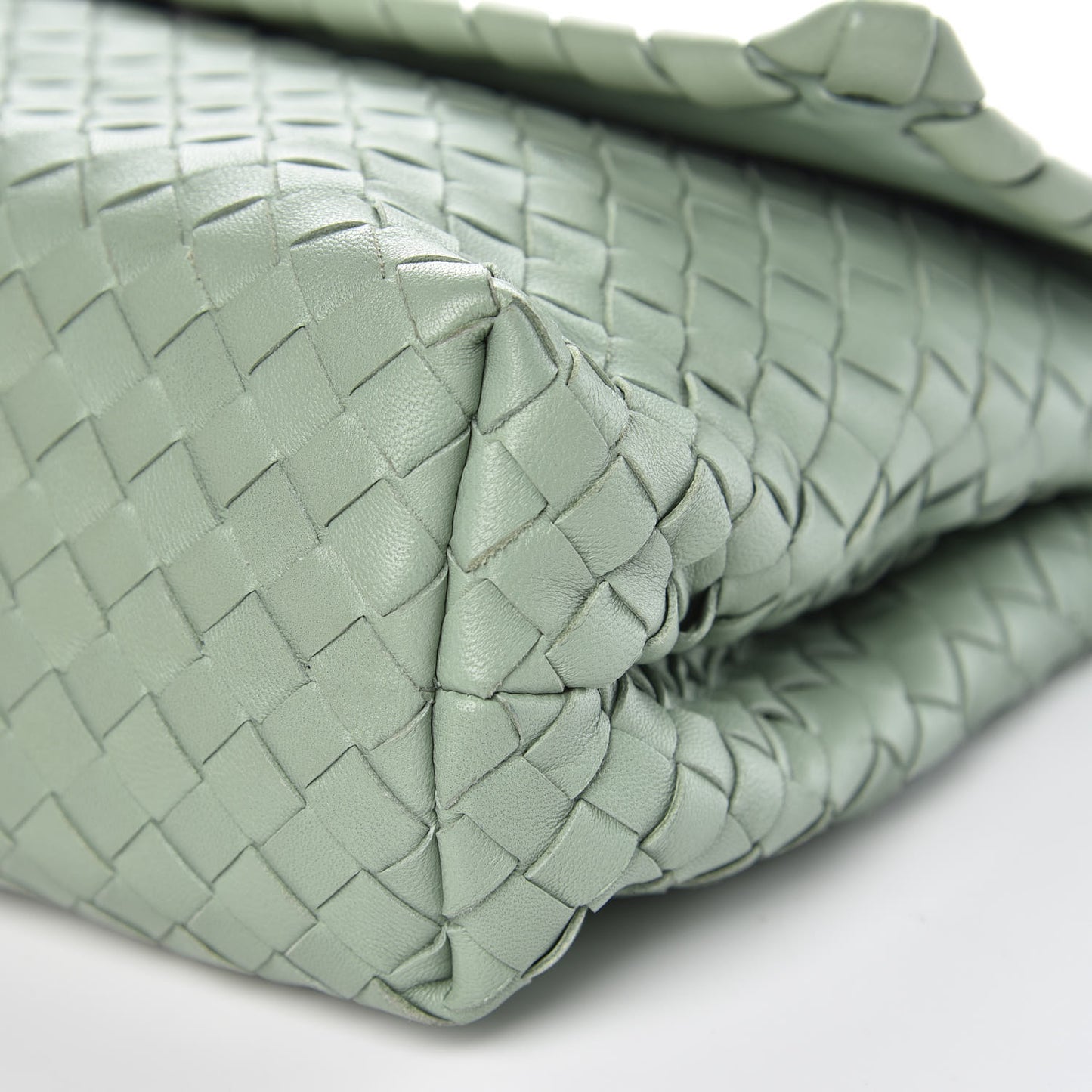 Nappa Intrecciato Small Olimpia Bag New Sage