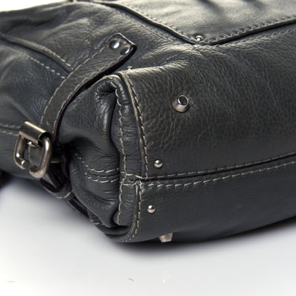 Chloe Calfskin Paddington Hobo Grey 7 of 9
