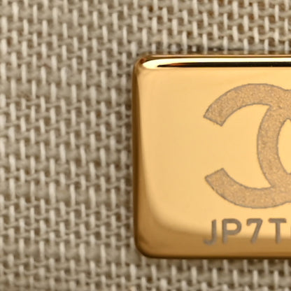 Chanel Cotton Medium Deauville Tote White 8 of 16