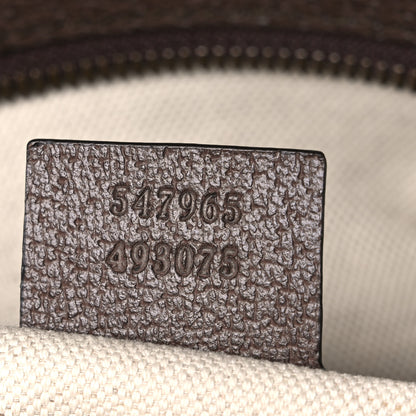 Gucci GG Supreme Monogram Calfskin Web Small Ophidia Day Backpack Beige Ebony New Acero 7 of 10