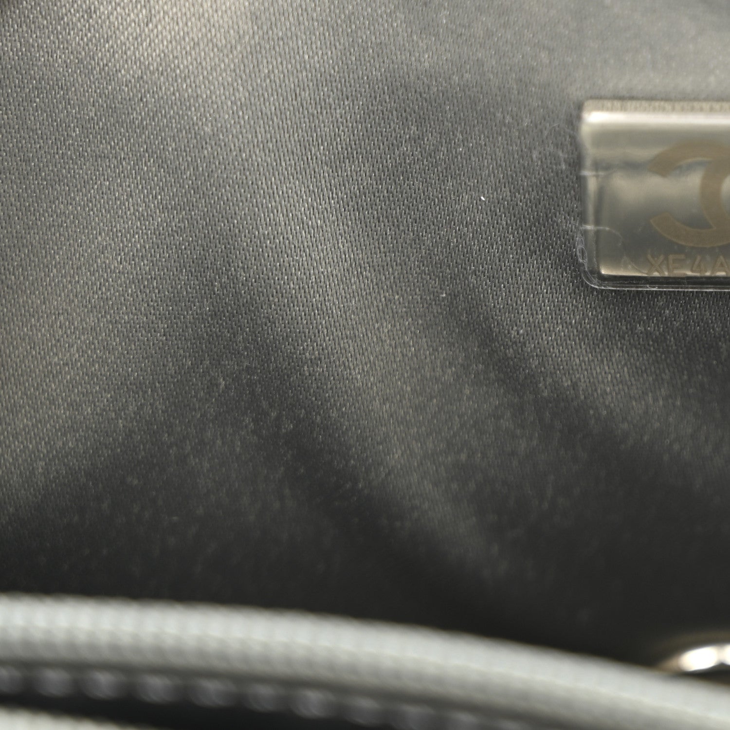Chanel Sequin Mini Rectangular Flap Silver 7 of 11