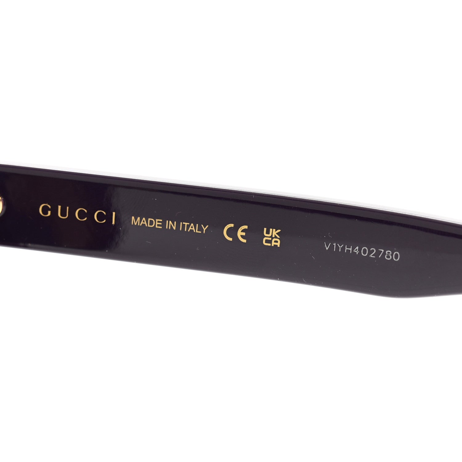 Gucci Acetate Cat Eye Sunglasses GG1133S Purple 6 of 7