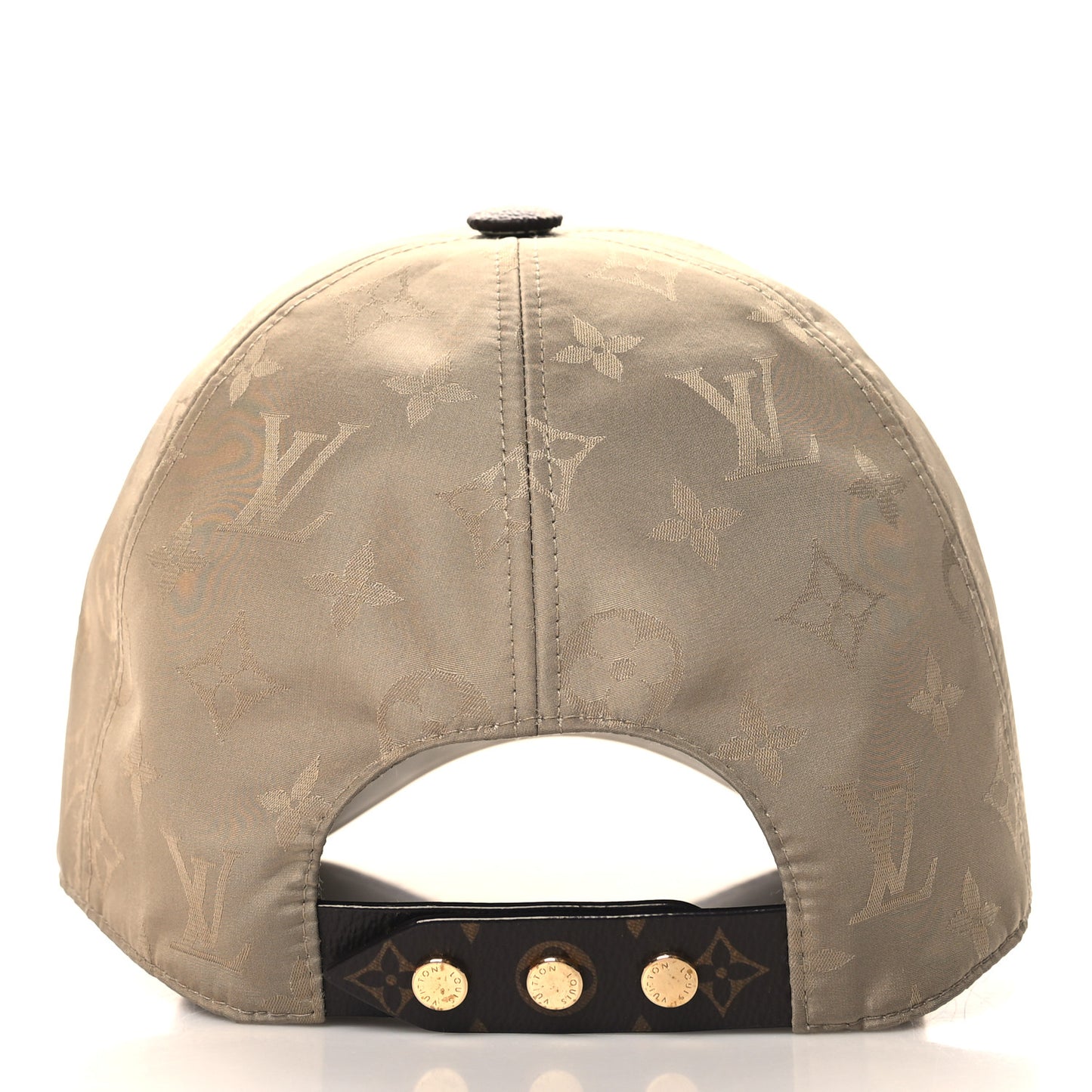 Monogram Polyester Silk LV Get Ready Cap M Beige