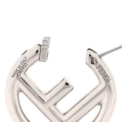 Fendi Metal F is Fendi Hoop Earrings Silver 4 of 4